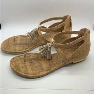 Elaine Turner Size 10 Cork Sandal